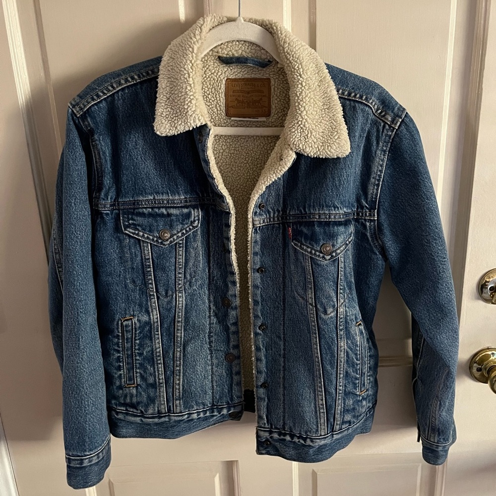 Levi’s Sherpa Trucker Jacket XS